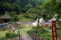 丹波篠山のお寺の山と渓谷の森公園の施設見学　2008年7月6日