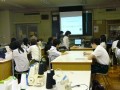 大阪府立柴島高校にて出前授業を行いました　2010年6月23日